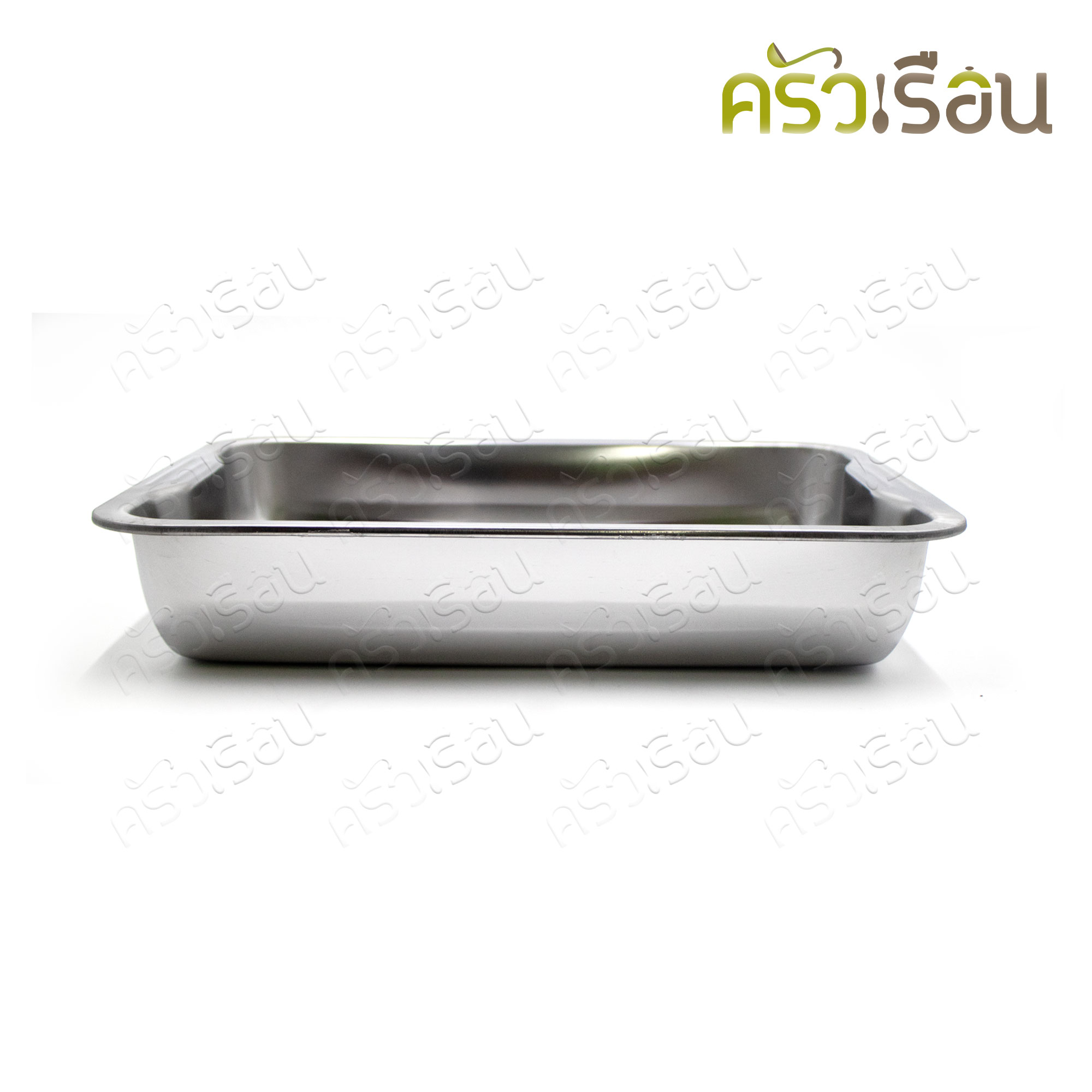 PERFECT stainless steel groove tray, size 36 x 27 cm. Height 7 cm. QF-K546