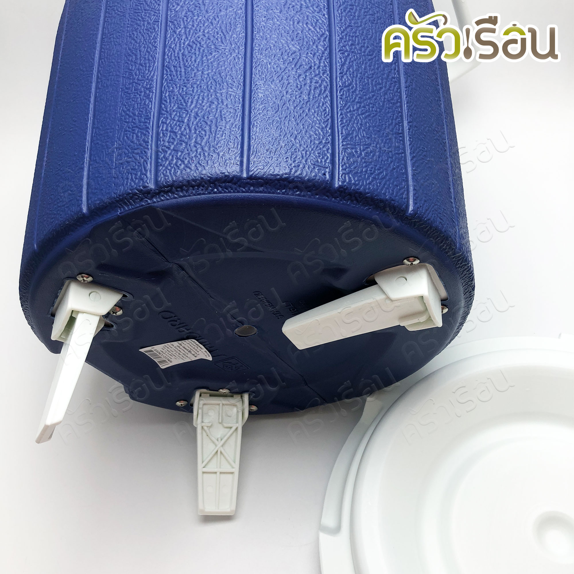 Reangwa Standard กระติก คูลเลอร์ กลม มีก๊อก สีน้ำเงิน 16 ลิตร 32 x 38.5 ซม. RW0334 กระติกน้ำแข็ง กระติกน้ำ กระติกมีก๊อก Hot and Cold Insulated Cooler Snow Bank