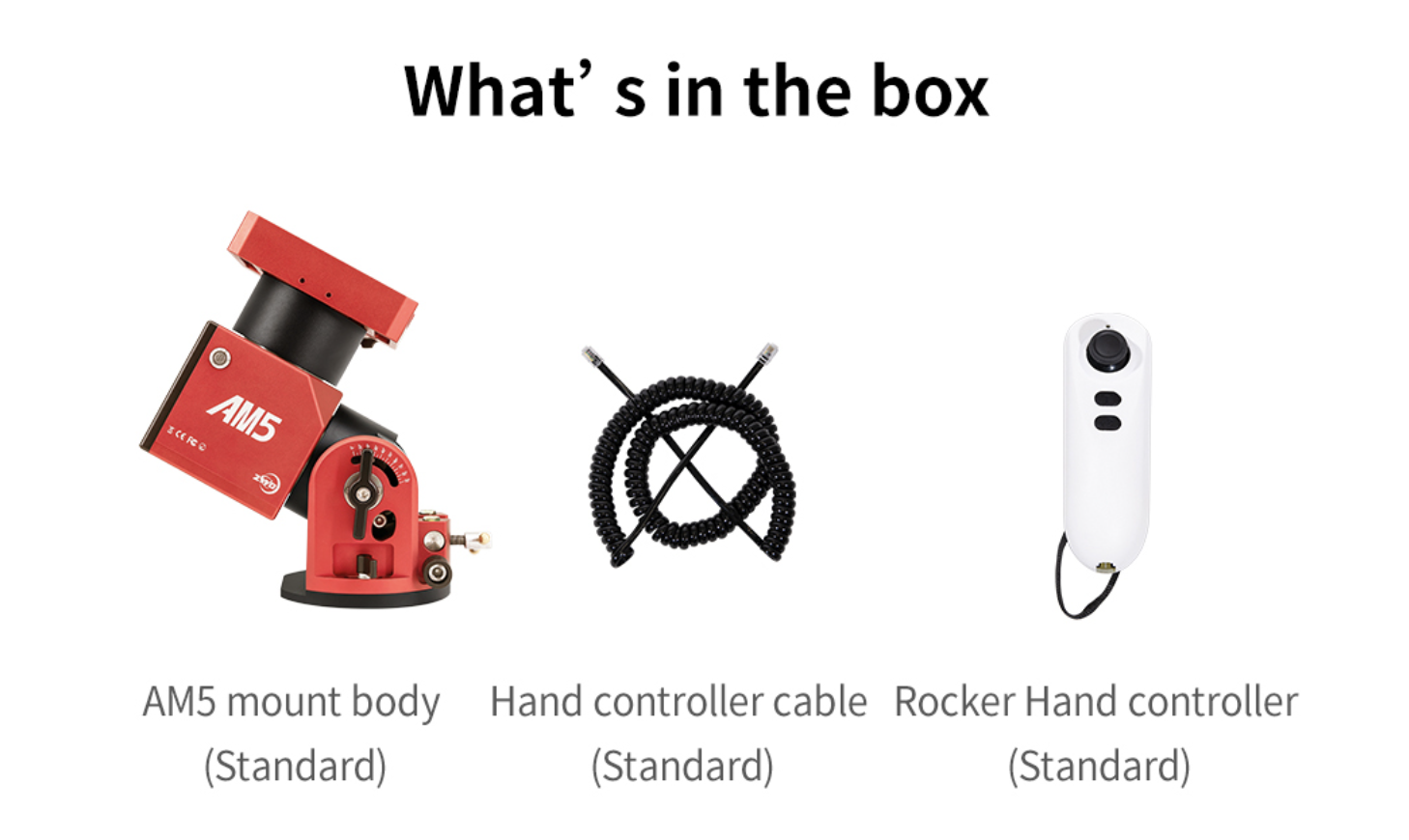 ZWO Harmonic Equatorial Mount AM5