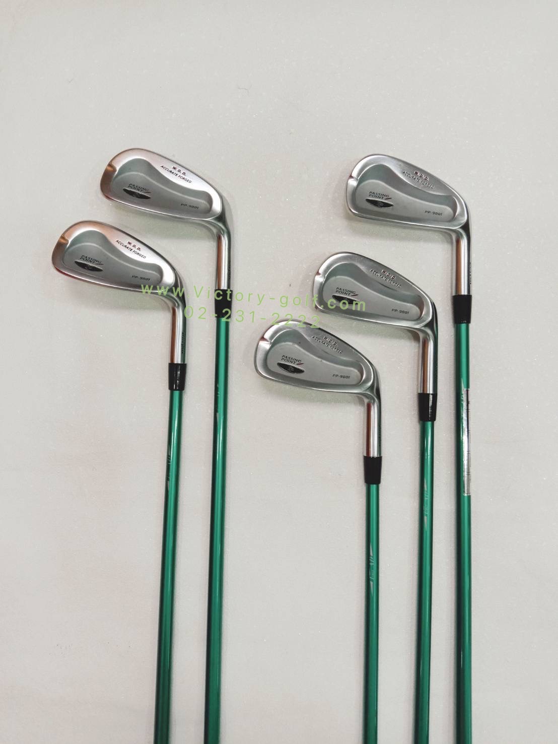 Iron Set Miura PP9001 6-9, Pw (5 pcs.) ( Tour Ad/ R/ TQ: 4.5 ) 85g. ปี 2020