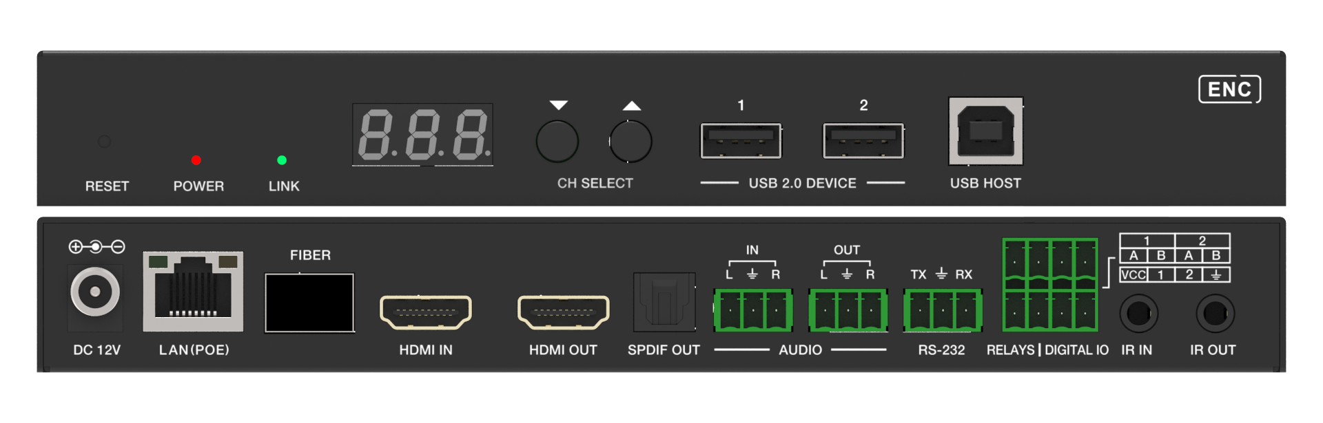 VACOTEK H-ENC900 Video Over IP Encoder 4K60 4:4:4
