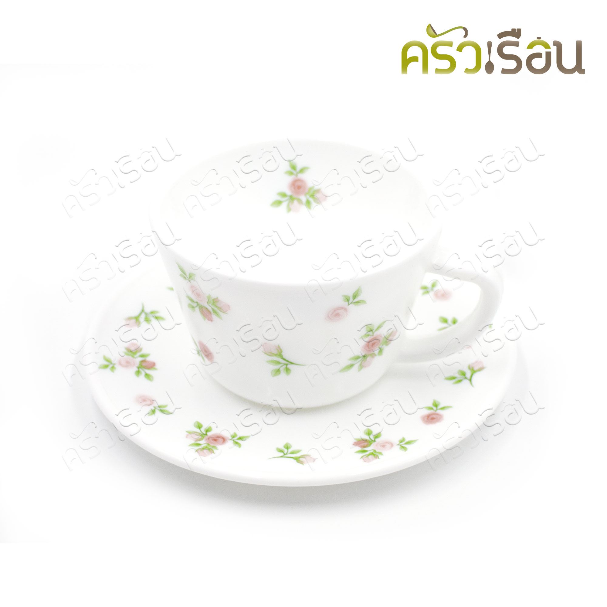 US Opal coffee set, 8 pieces, 4 cups, 170 ml. VS-048 [ Price per set ]