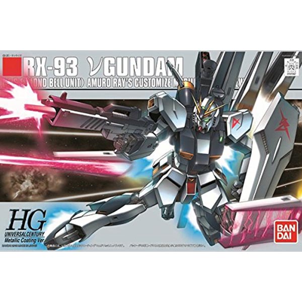 Bandai HG Nu Gundam Metallic Coating Ver. 4543112615671 4573102556134 (Plastic Model)