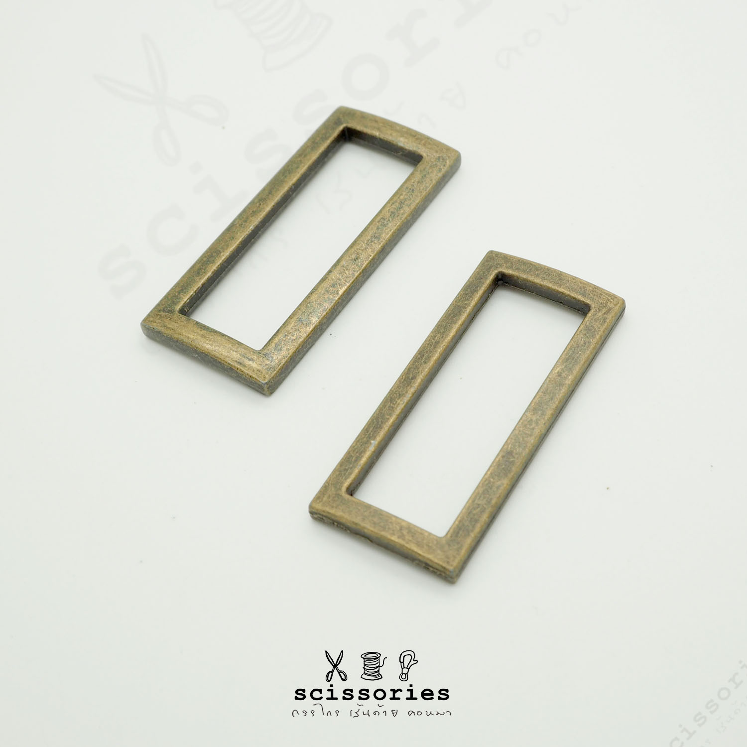 สี่เหลี่ยม 1.5 in สีเหลืองดำ /2ตัว