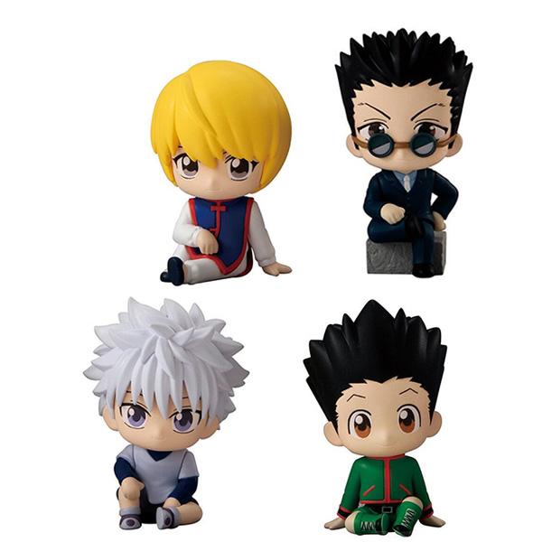 Bandai (ครบ Set 4 ลูก) Hunter x Hunter Let s Sit Here! 4570117963377 (Gashapon)