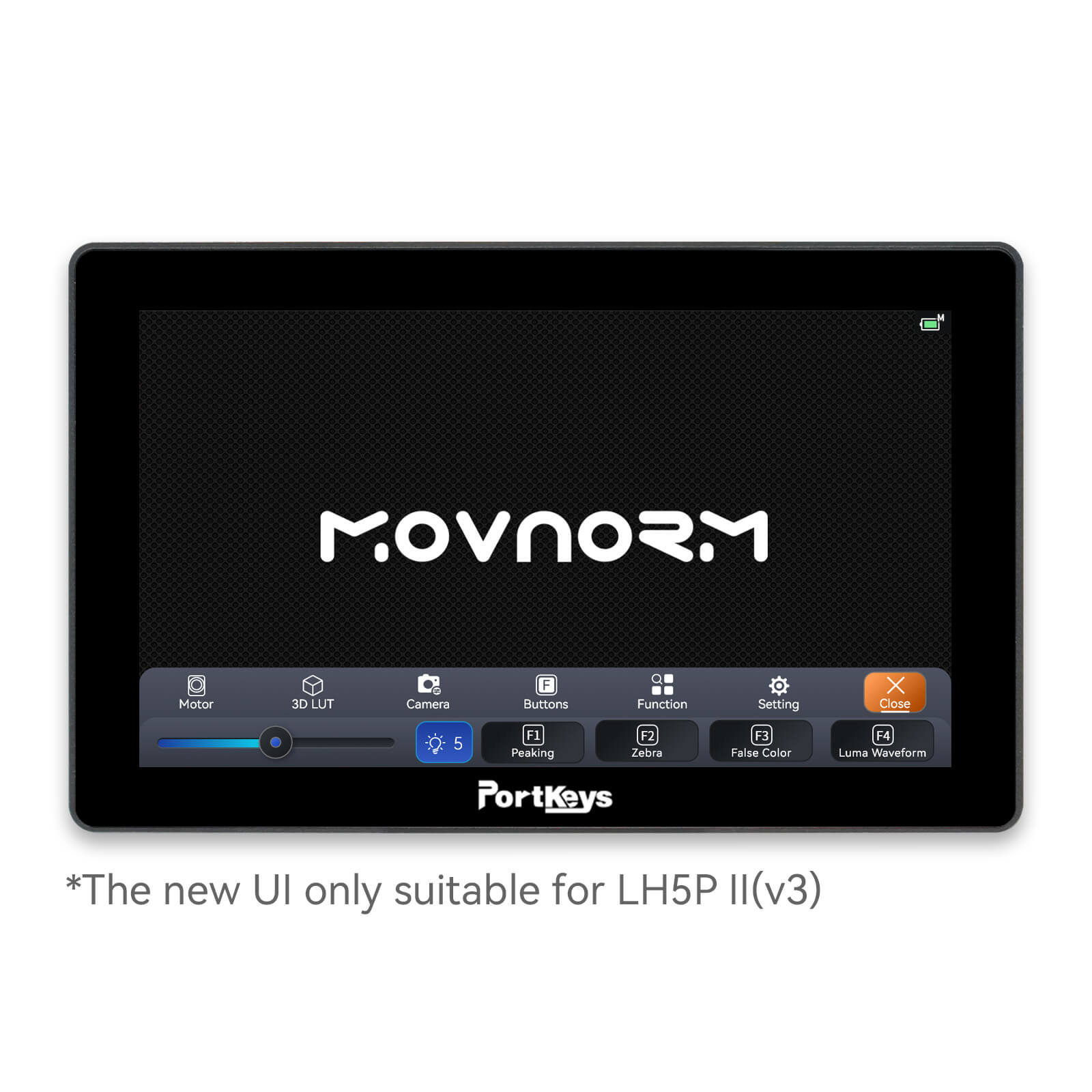 Portkeys LH5PII: จอภาพ Field Monitor ขนาด 5.5 นิ้ว ความสว่างสูงพิเศษ พร้อมการควบคุมกล้องไร้สายที่สมบูรณ์แบบ