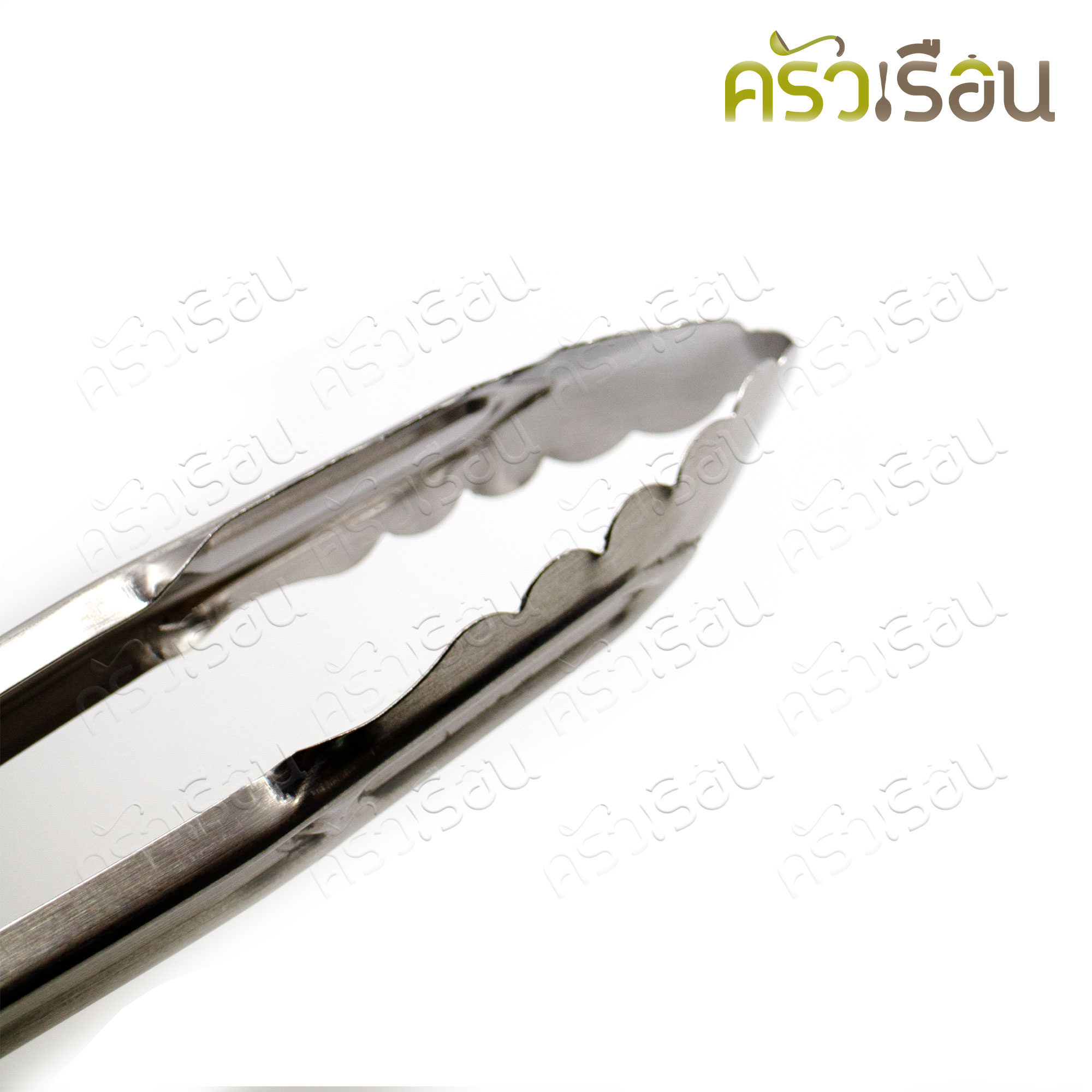 Double Arrow ที่คีบ [ ราคาต่อโหล ] คีบสปริงใหญ่ สเตนเลส ปลายใบไม้ 14.5 นิ้ว ที่คีบอาหาร