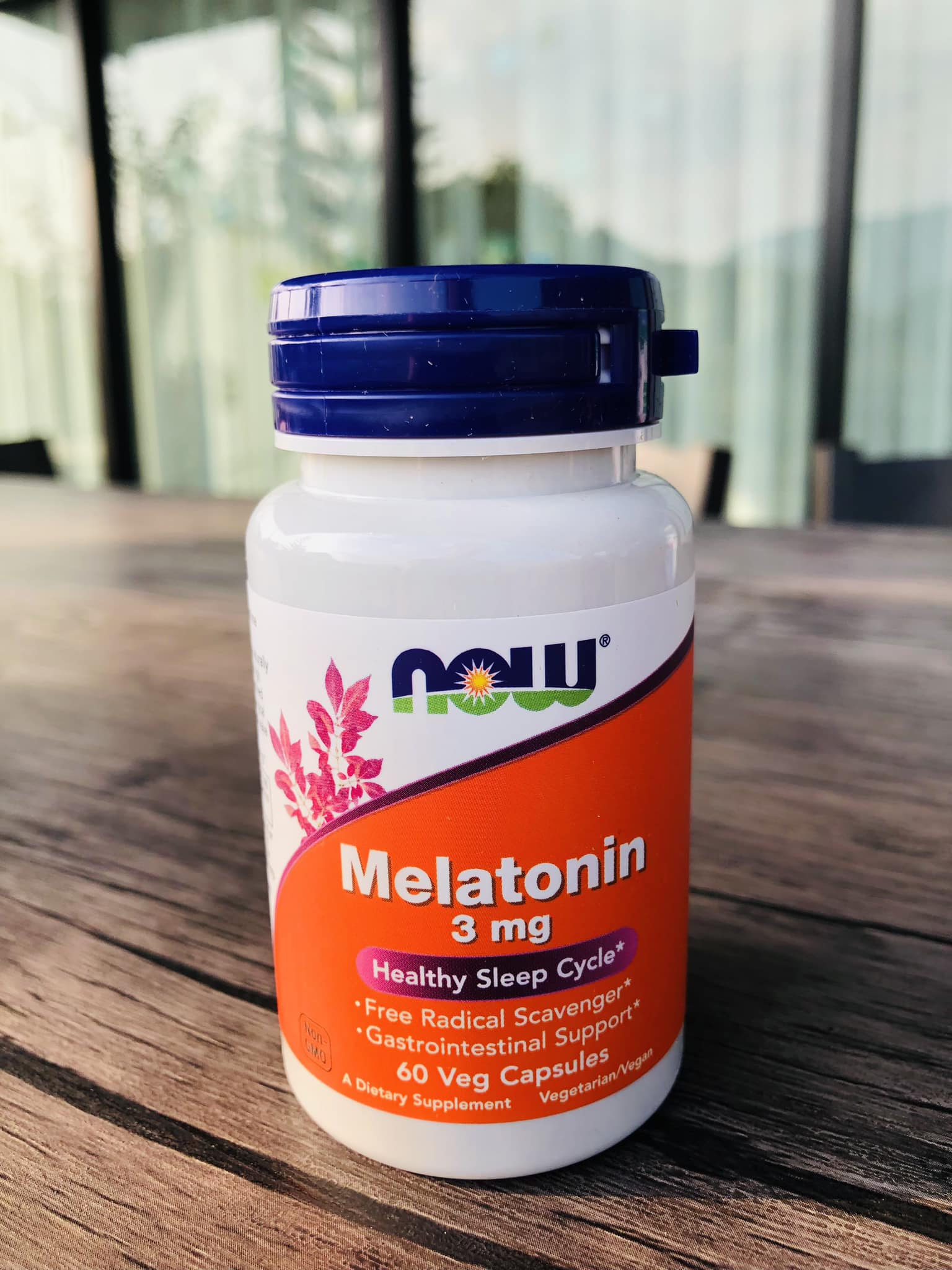Now foods , Melatonin Time Release, 3 mg, 60 Tablets
