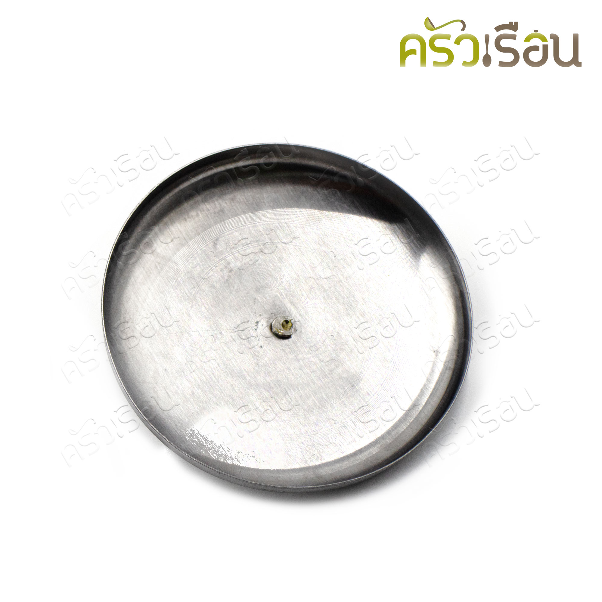 Twin Ray ฝาครอบแก้ว สเตนเลส เรียบใหญ่ Ø9 ซม. No.412