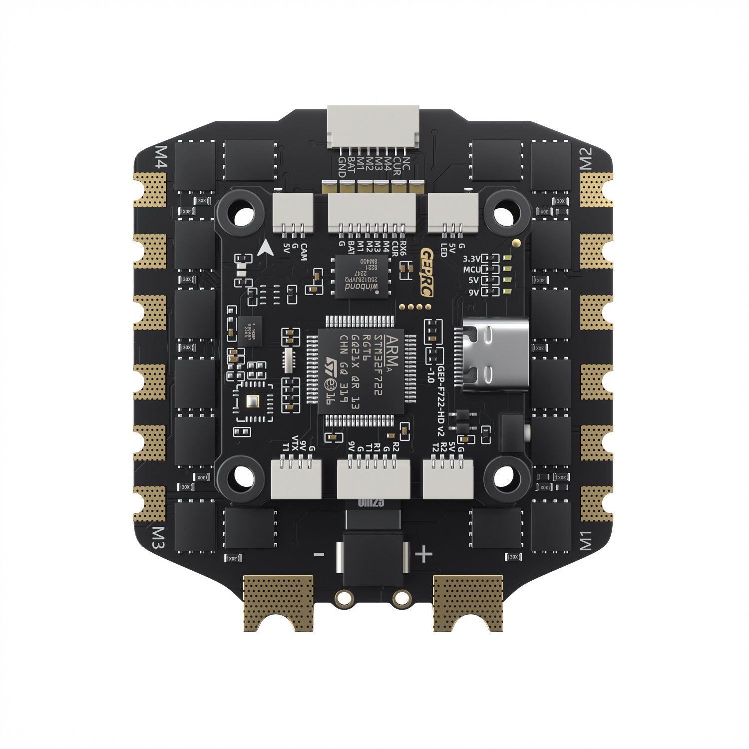 [G10 STACK] GEPRC TAKER 30X30 F722 BLS 80A V2 STACK Flight controller and ESC fpv racing Drone อุปกรณ์โดรน Drone