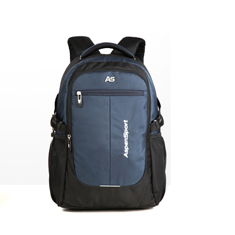 AspenSport Backpack Laptop กระเป๋าสะพายหลัง กระเป๋าโน๊ตบุ๊ค 14-17 นิ้ว กระเป๋าเดินทาง รุ่น AS-B36 19.5" ขนาด 32.5 ลิตร สีน้ำเงิน