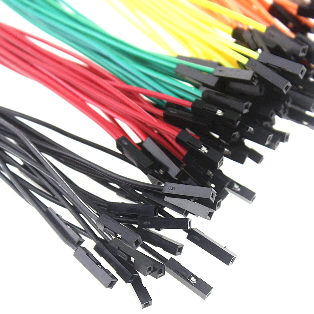 1p to 1p 20cm 5 Colors Female to Female Jumper Wire Dupont Cable for arduino DIY KIT