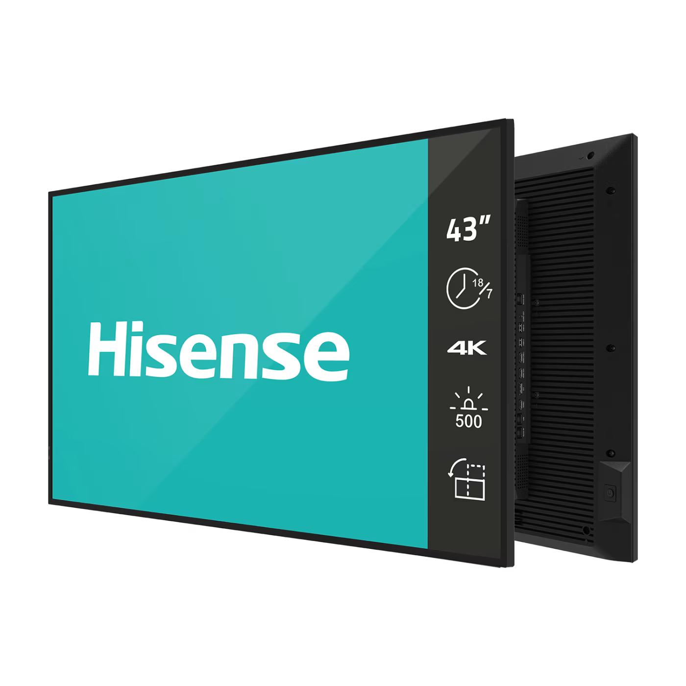 Hisense 43GM50D 43” 4K UHD Digital Signage Display - 18/7 Operation