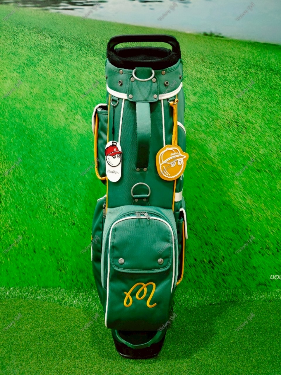 Stand Bag Malbon Golf Green Color