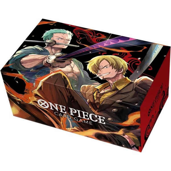 Bandai One Piece Card Game Official Storage Box Zoro & Sanji กล่องเก็บการ์ด 4570118119247 (การ์ดวันพีช)