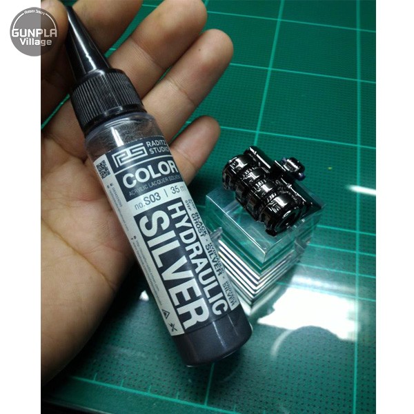 Raditz Studio RS S03 Hydraulic Silver 35 ml (Chrome Series) RSS03HS35 8858878300038 (สี)
