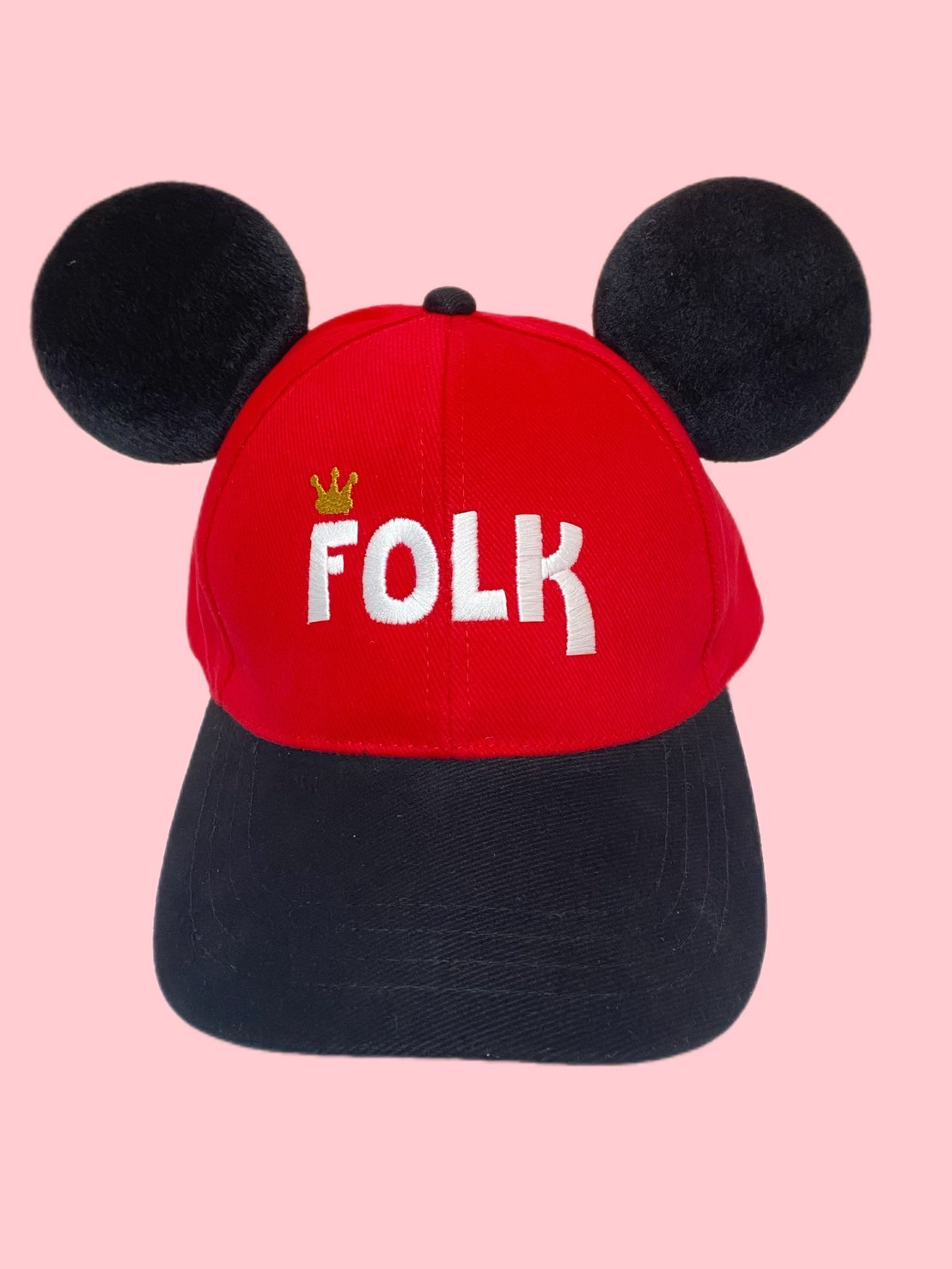 หมวกแก๊ปมิกกี้เมาส์ปักชื่อ หมวกMickeymouse