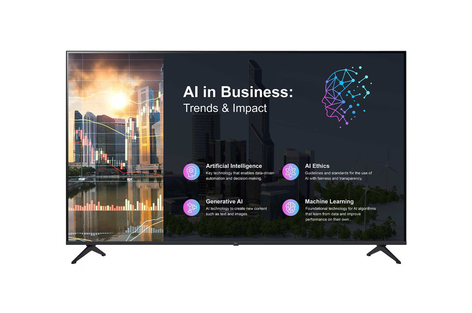 LG 86PK640S (ASIA) UHD 4K Digital Signage 86 นิ้ว 16/7 (3,840 × 2,160) ความสว่าง 300 nits