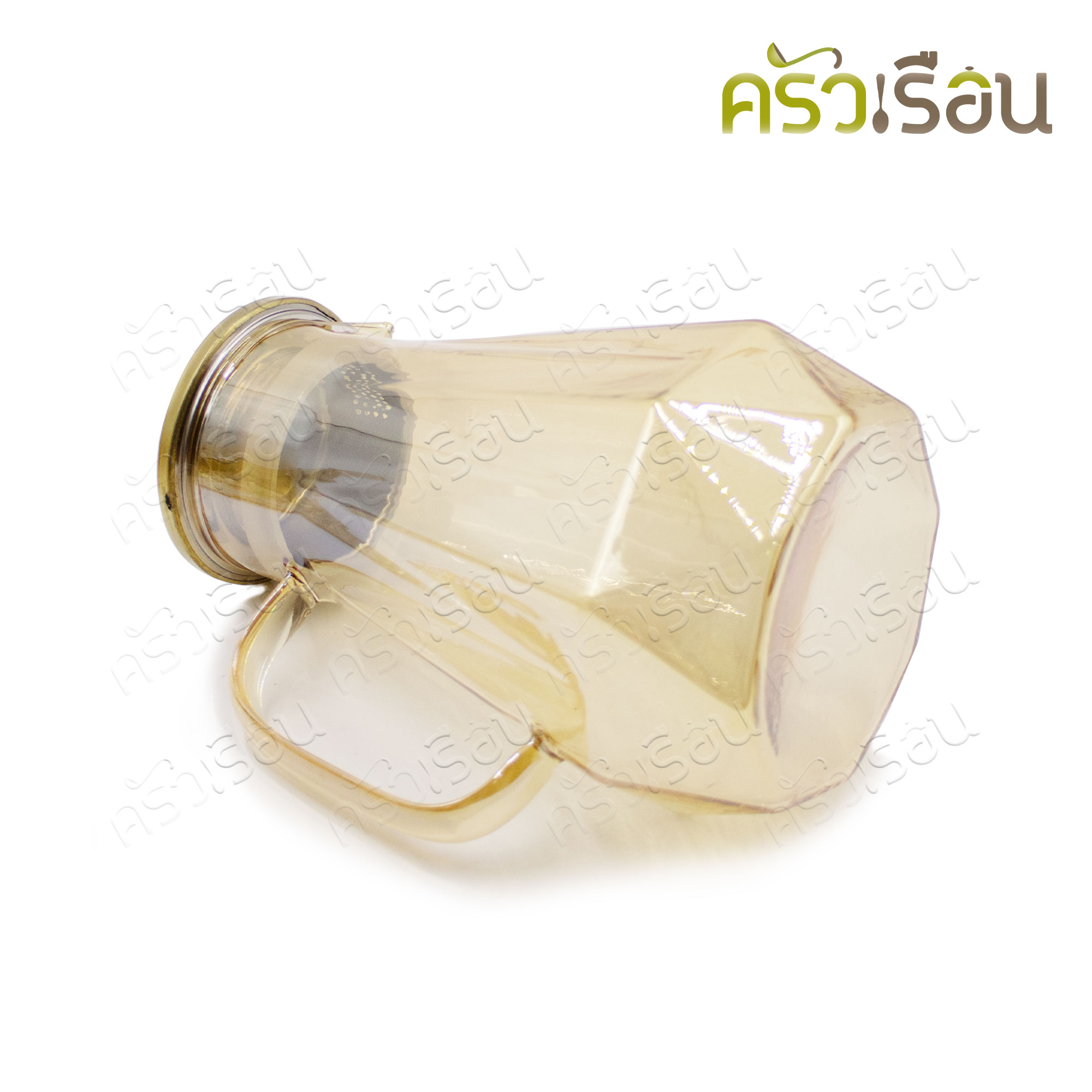 US [ 7-piece ] water pitcher with 6 cups, Honey GP-7H [1.4 L. pitcher with lid, 6 cups, 220 ml.]