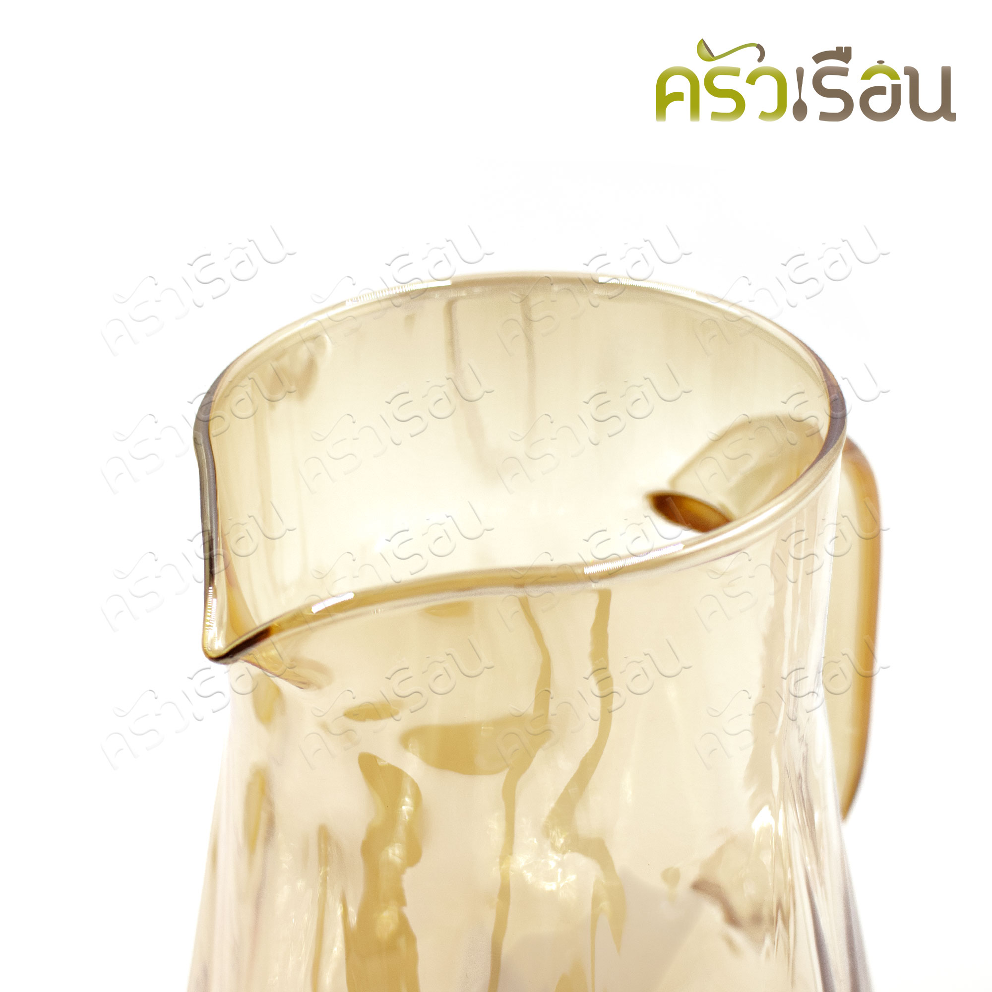 US [ 7-piece ] water pitcher with 6 cups, Honey GP-7H [1.4 L. pitcher with lid, 6 cups, 220 ml.]