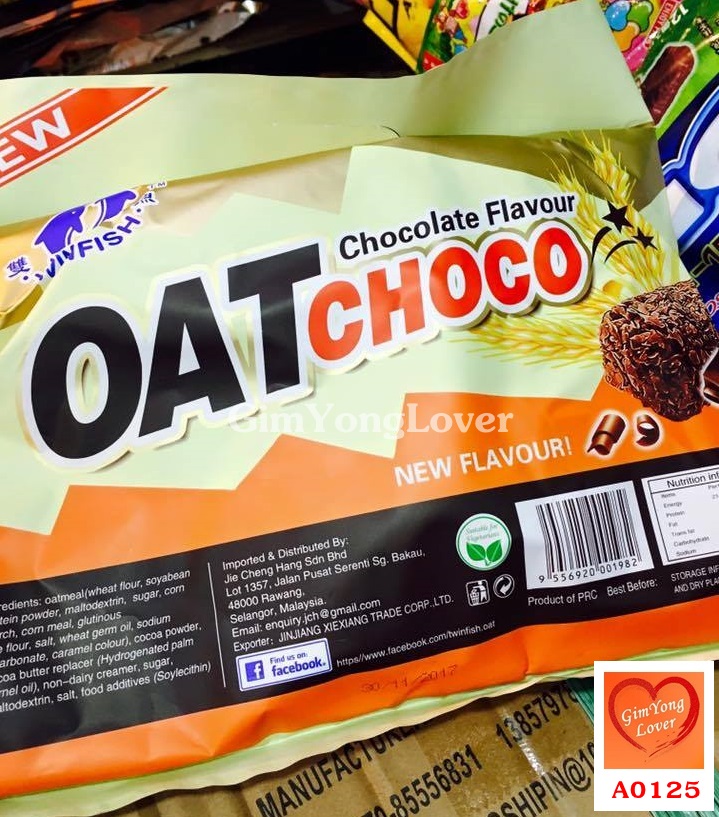 OAT CHOCCO ข้าวโอ๊ตอัดแท่ง รสช็อคโกแลต (OAT CHOCO Chocolate Flavour)