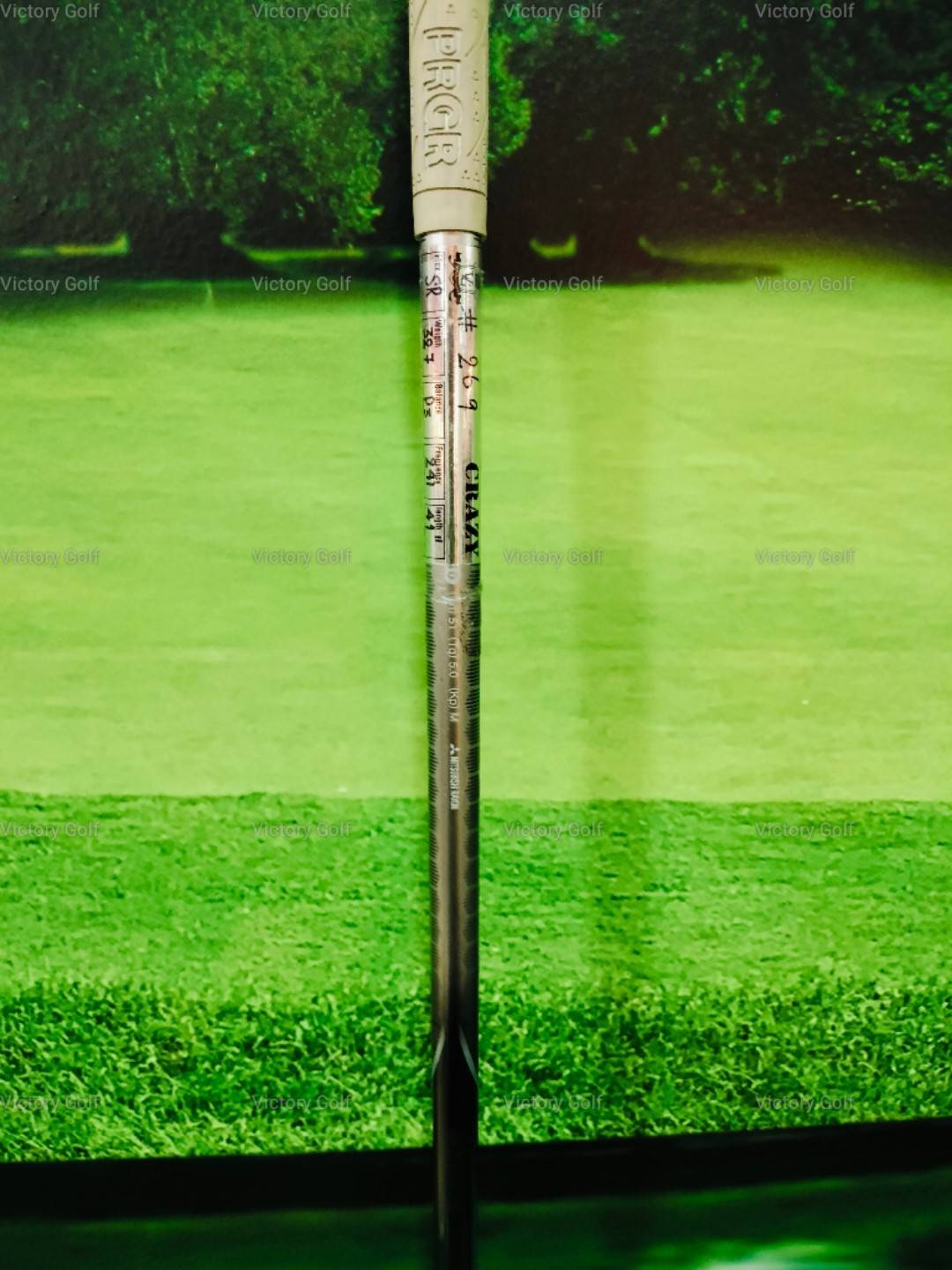 Fairway PRGR iD-HIT 7/21° (M-40) / (SR) 41" 327g.