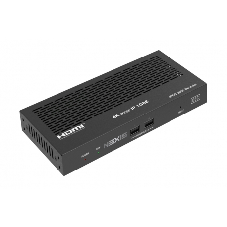 4K HDMI/USB OVER IP EXTENDER [RX UNIT] WITH VIDEO WALL PROCESSING