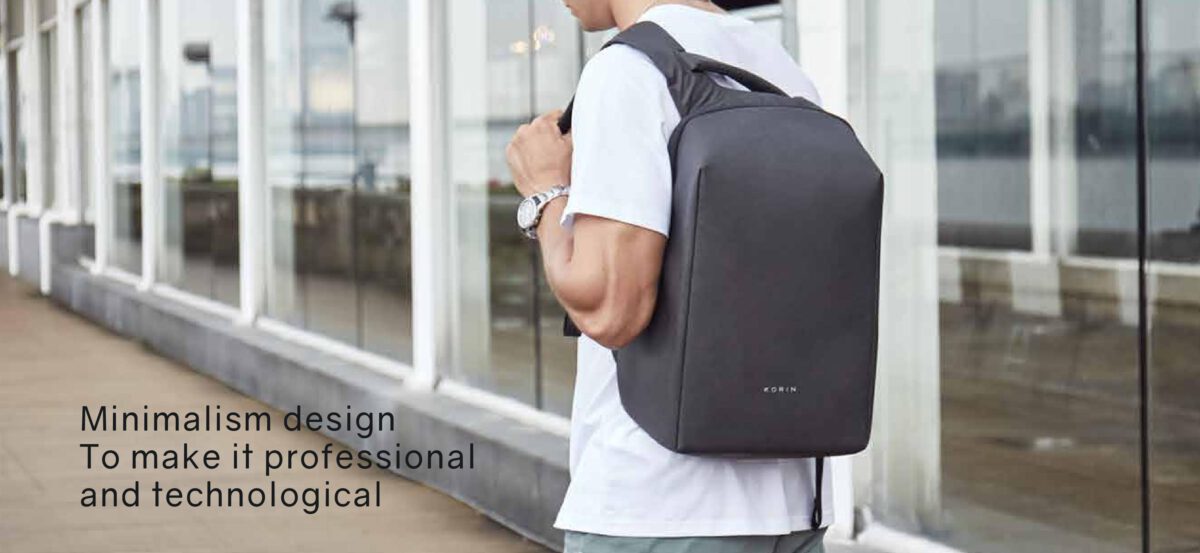 HiPack จากแบรนด์ Korin Design กระเป๋ากันขโมยสไตล์มินิมอล เรียบง่ายแต่ดูดี