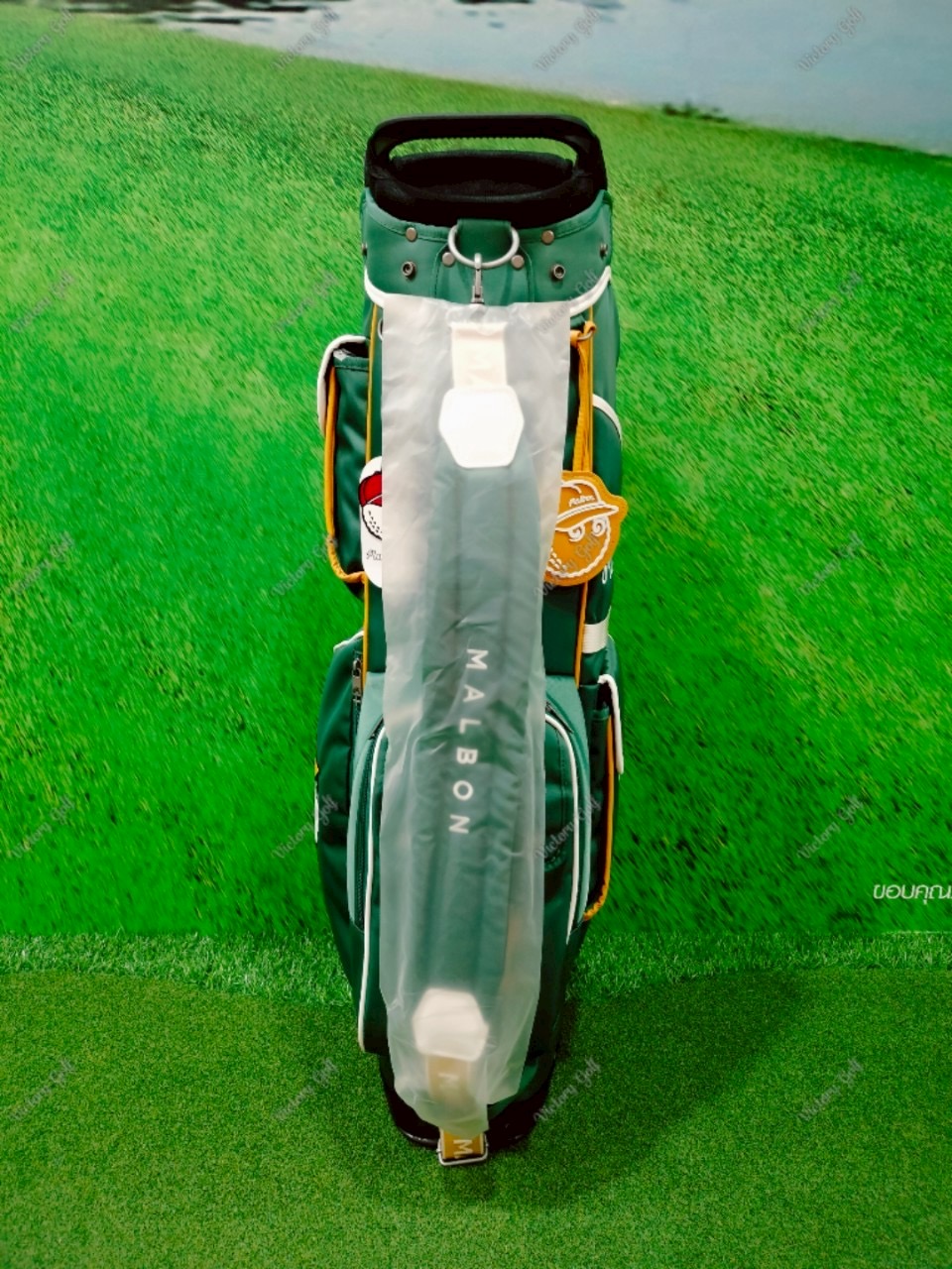 Stand Bag Malbon Golf Green Color
