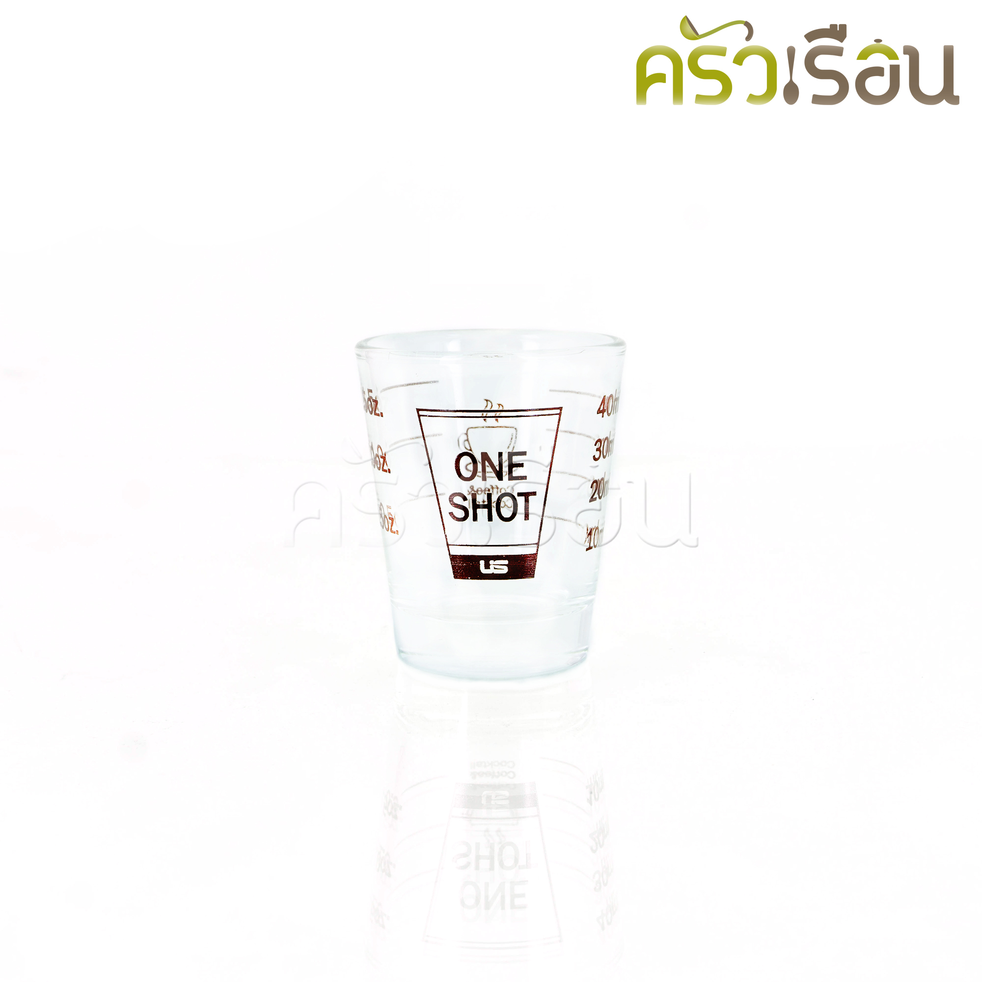 [ 36 ใบ 1 shot ]US แก้วตวง มีสเกล สีน้ำตาลเข้ม One Shot (ราคาต่อ 36 ใบ) แก้วชอต มีสเกล 1 shot แก้วตวงมีสเกล