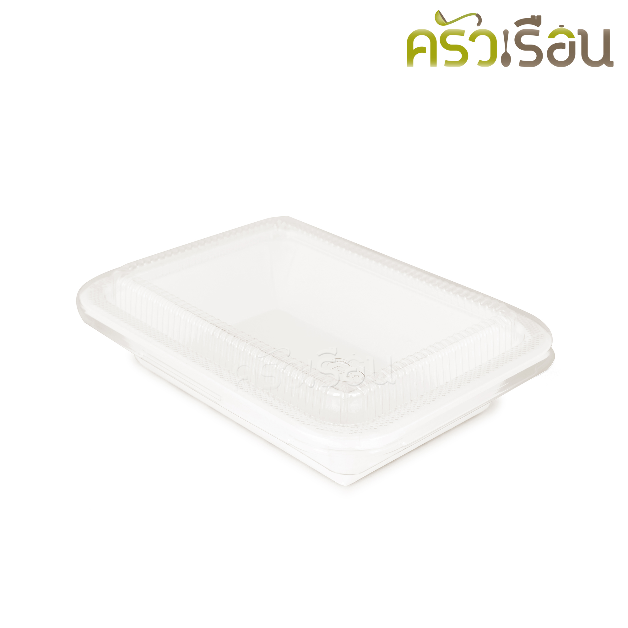 FEST กล่องอาหาร เฟสท์ พร้อมฝาพลาสติกใส 650 มล. 50 ชุด HB001 กล่องข้าว ใช้แล้วทิ้ง