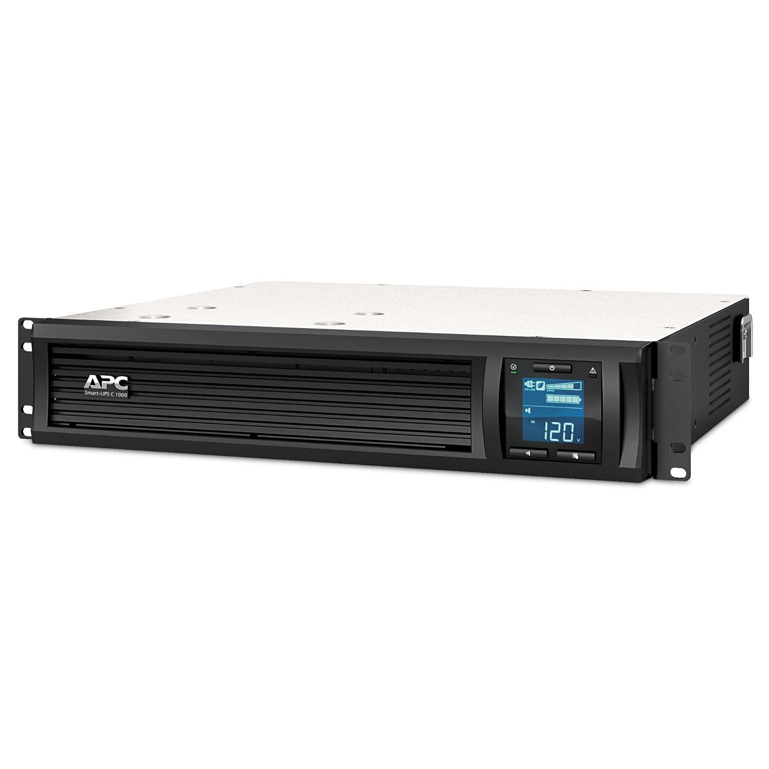 APC Smart-UPS C, Line Interactive, 1000VA, Rackmount 2U, 230V, 6x NEMA 5-15R outlets, SmartConnect port, USB and Serial communication, AVR,Graphic LCD SMC1000-2UC