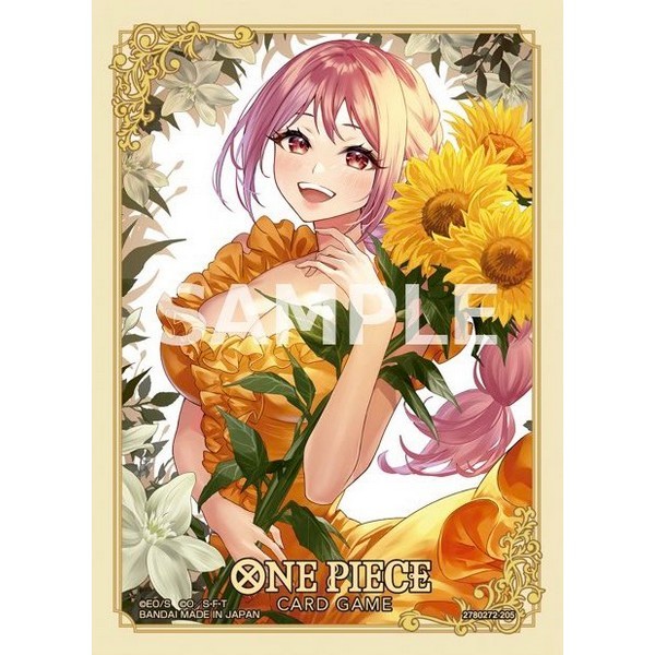 Bandai One Piece Card Game Sleeves Authorized Retailers Edition Vol.4 Rebecca 4582769796937 (การ์ดวันพีช)