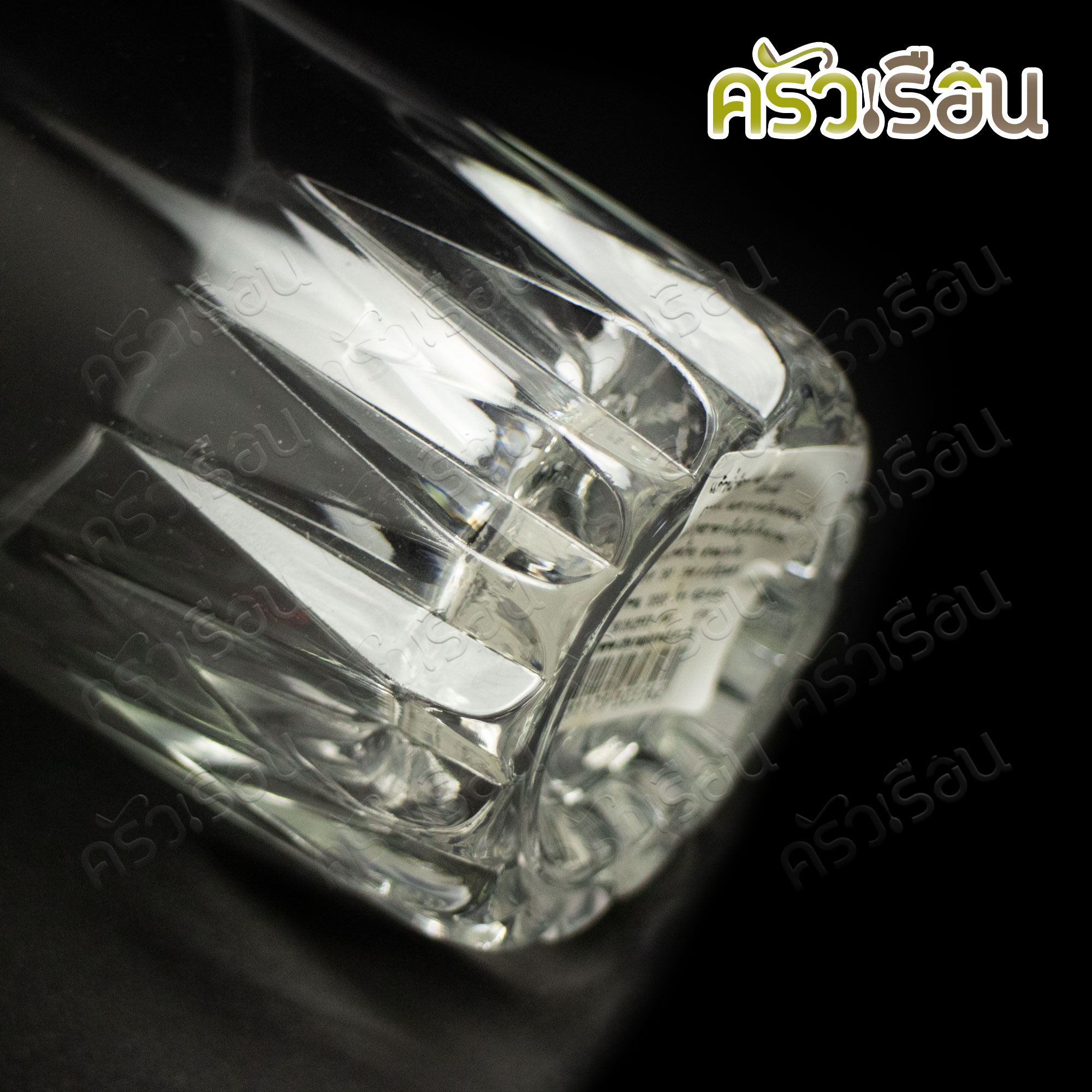 UNION GLASS แก้วน้ำ ล็อค ลายเข็ม 278 ml. (9.5 oz.) #385 TUMBLERS TD 78.80 x BD 62 x H 94 mm.