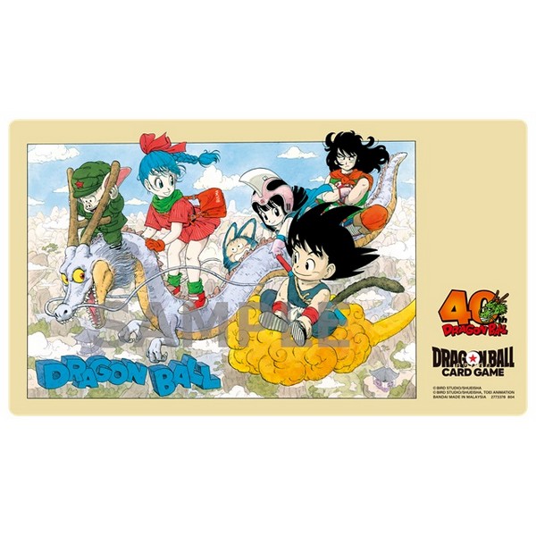 Bandai Dragon Ball Super Card Game Fusion World Official Playmat 40th Anniversary Ver 4582769775338 (การ์ด)