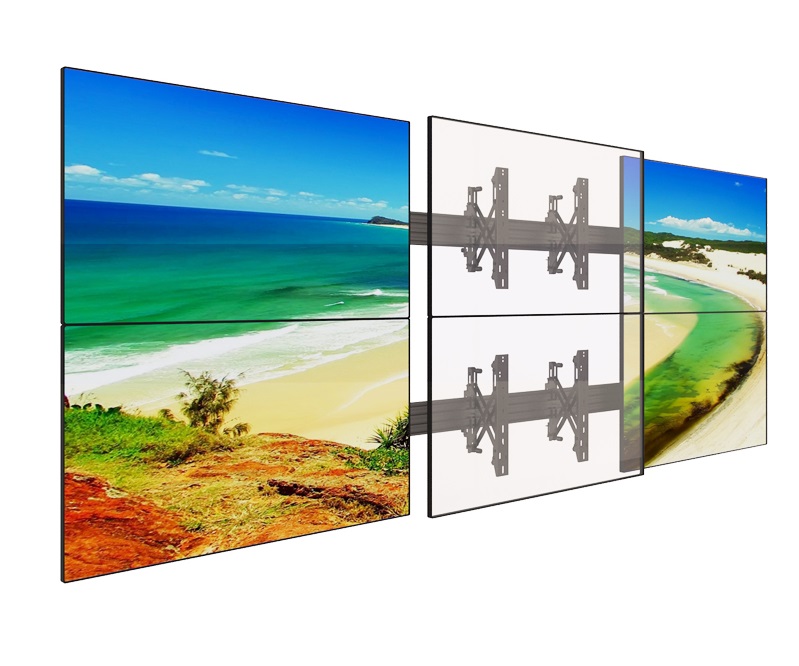 ขายึด Video wall 2x3 with Push out Support 6TV