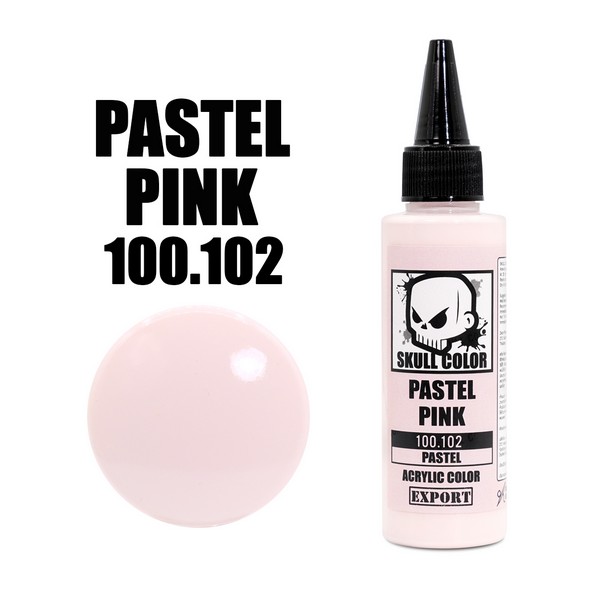 Skull Color 100.102 Pastel Pink 60 ml (Pastel) 8853100904455 (สี)