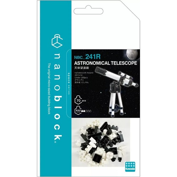 Kawada nanoblock NBC_241R Astronomical Telescope 4972825227077 (นาโนบล็อค)