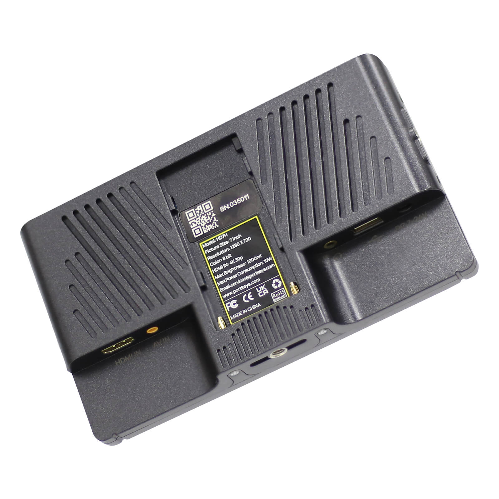 Portkeys LH7H: จอภาพ Field Monitor ขนาด 7 นิ้ว ความสว่างสูงพิเศษ 1200nit พร้อม HDMI 4K และเครื่องมือตรวจสอบภาพระดับมืออาชีพ