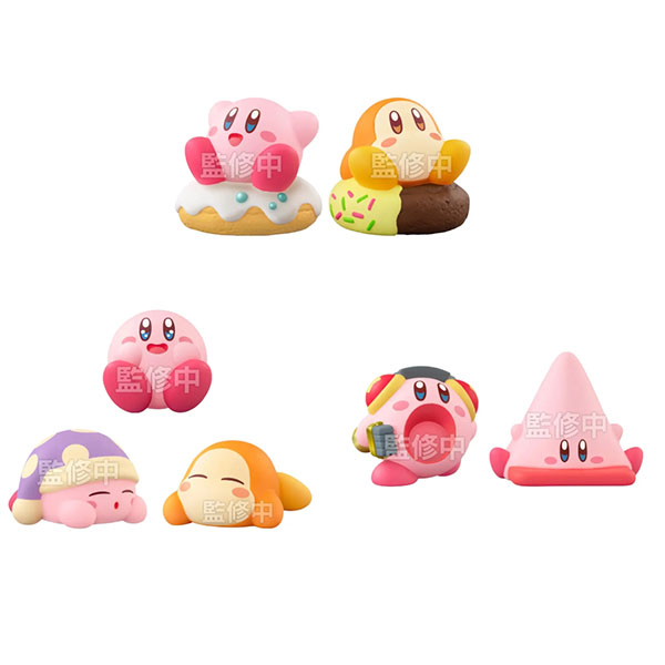 Bandai (ครบ Set 7 กล่อง/สุ่มสีโดนัท) Kirby Friends 5 4570117921148 (Figure)