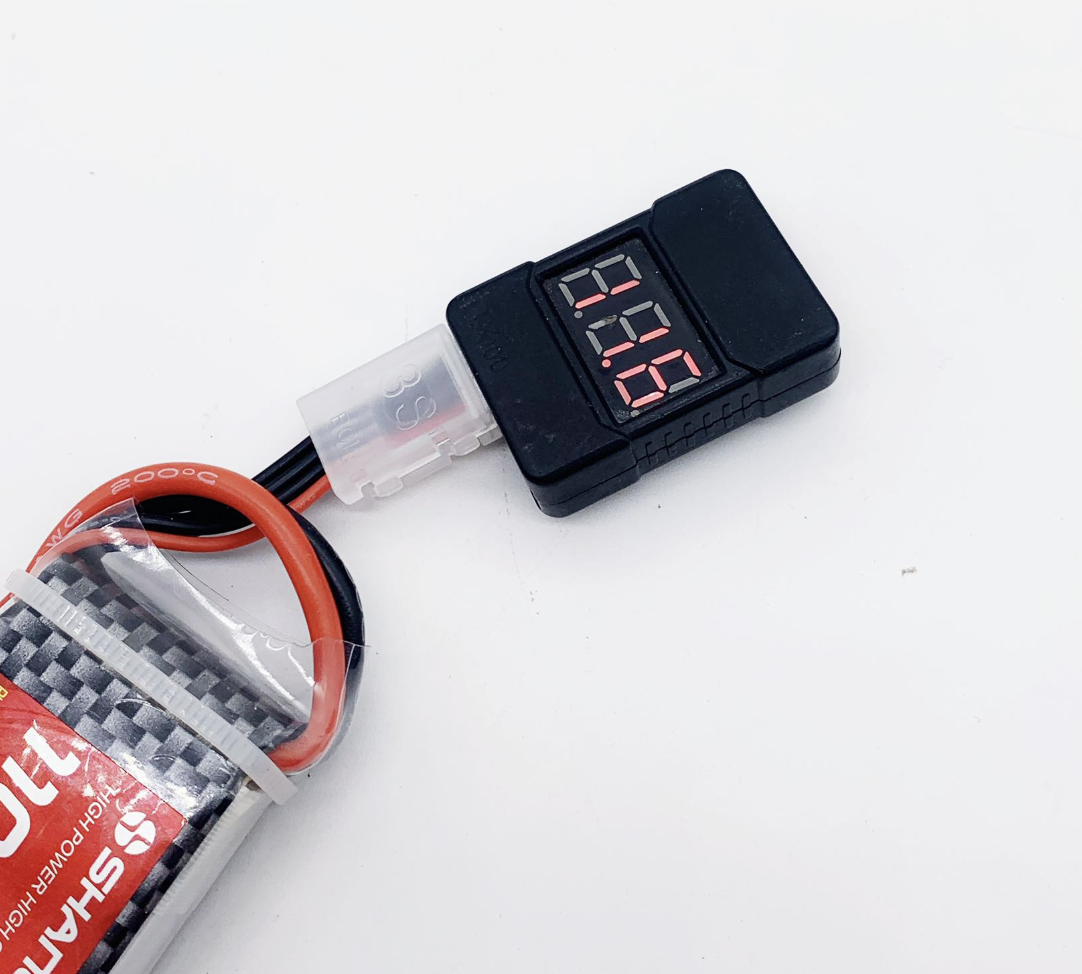 ของแท้ Bx100 batt lipo check and buzzer alarm Voltage Checker เครื่องวัดแบตลิโพ แบตเตอรี่ battery