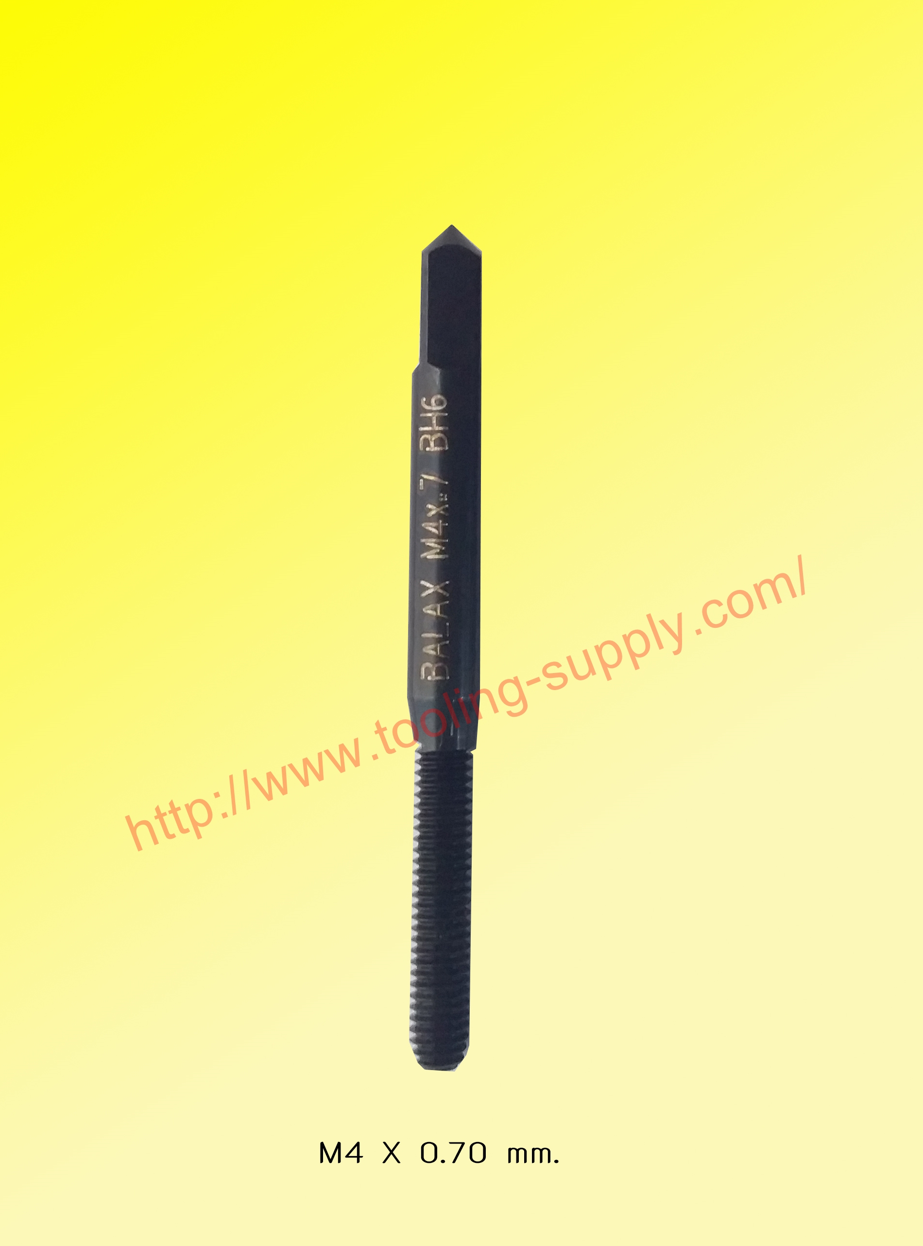 แมชชีนต๊าปไร้เศษรูตัน M4x0.70 สีดำ