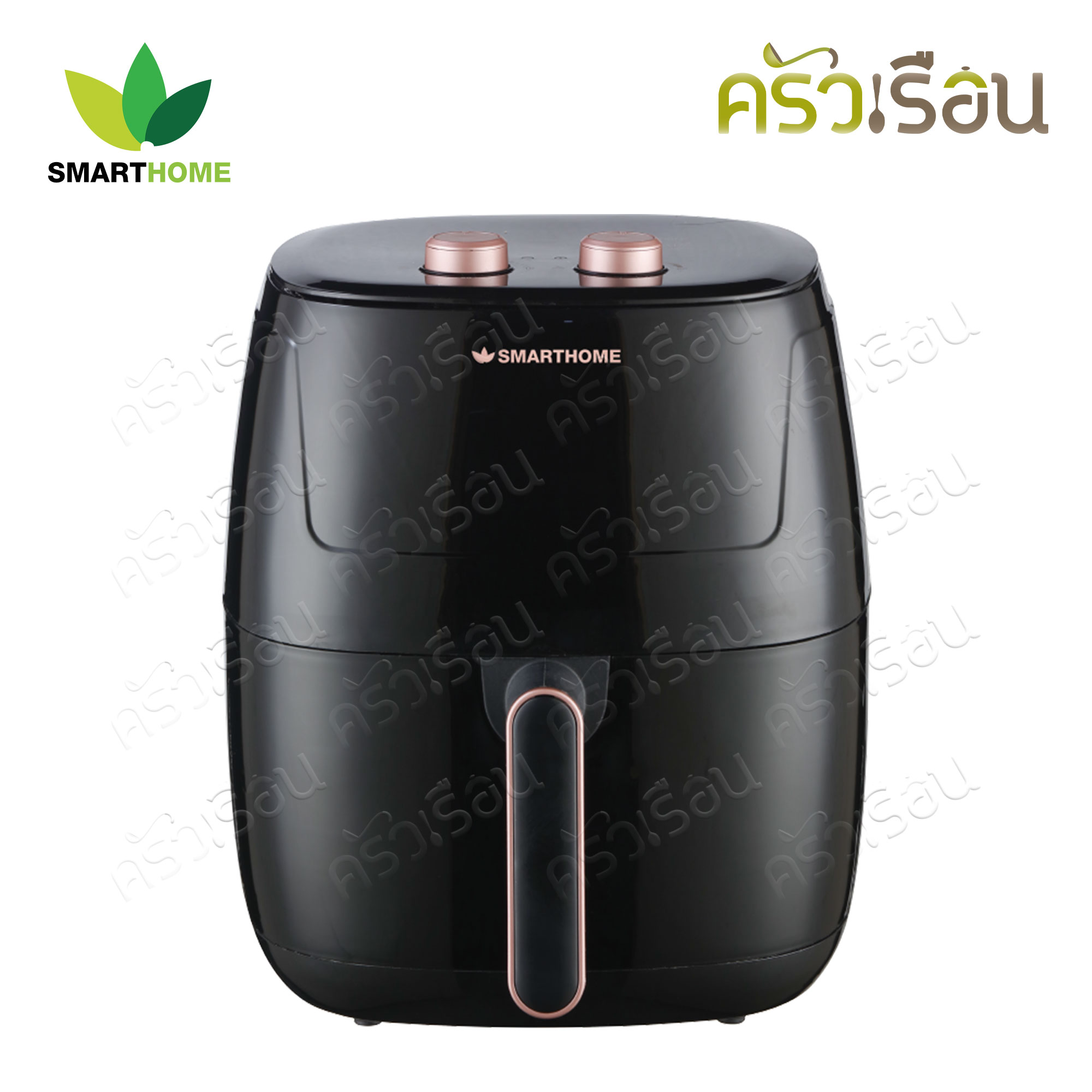 SMARTHOME หม้ออบลมร้อน หม้อทอดไร้น้ำมัน 5.5 ลิตร รุ่น MV-1407 มีมอก.