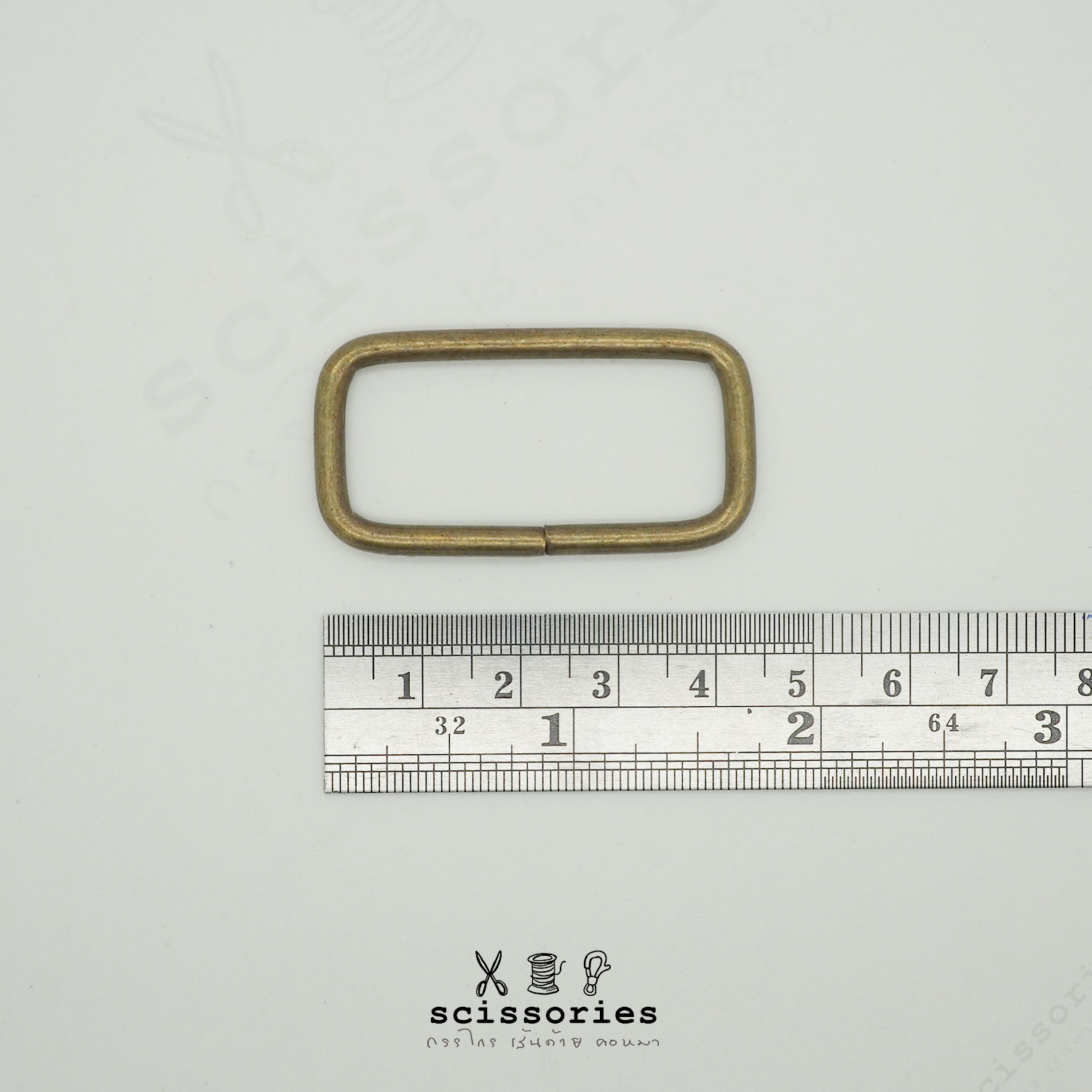 สี่เหลี่ยม 1.5 in สีเหลืองดำ /2ตัว