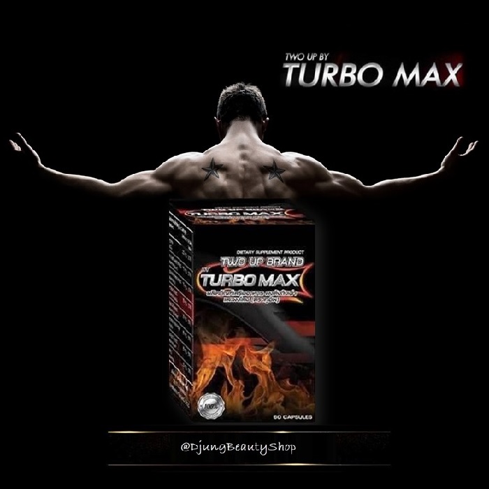 Two Up By Turbo Max ทูอัพ บาย เทอร์โบแม็กซ์ 60 แคปซูล เป็นผลิตภัณฑ์ที่ช่วยเสริมสมรรถภาพให้กับท่านชาย เทอร์โบแม็ก นั้นซึ่งปัจจุบันยังคงได้รับการตอบรับอย่างต่อเนื่องด้วยดีเสมอมา