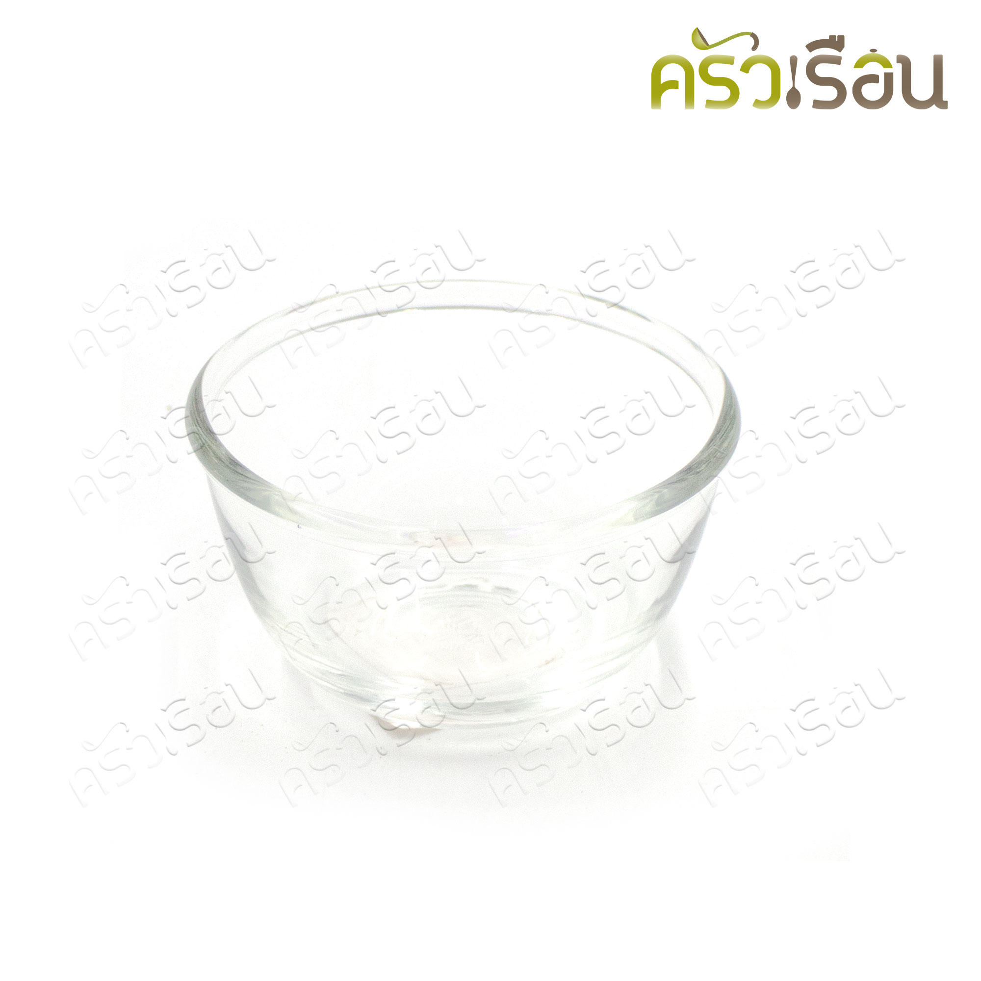 LUCKY GLASS ถ้วย แก้วใส ขอบหนา Chef’s Bowl ชามแบ่ง ถ้วยแบ่ง