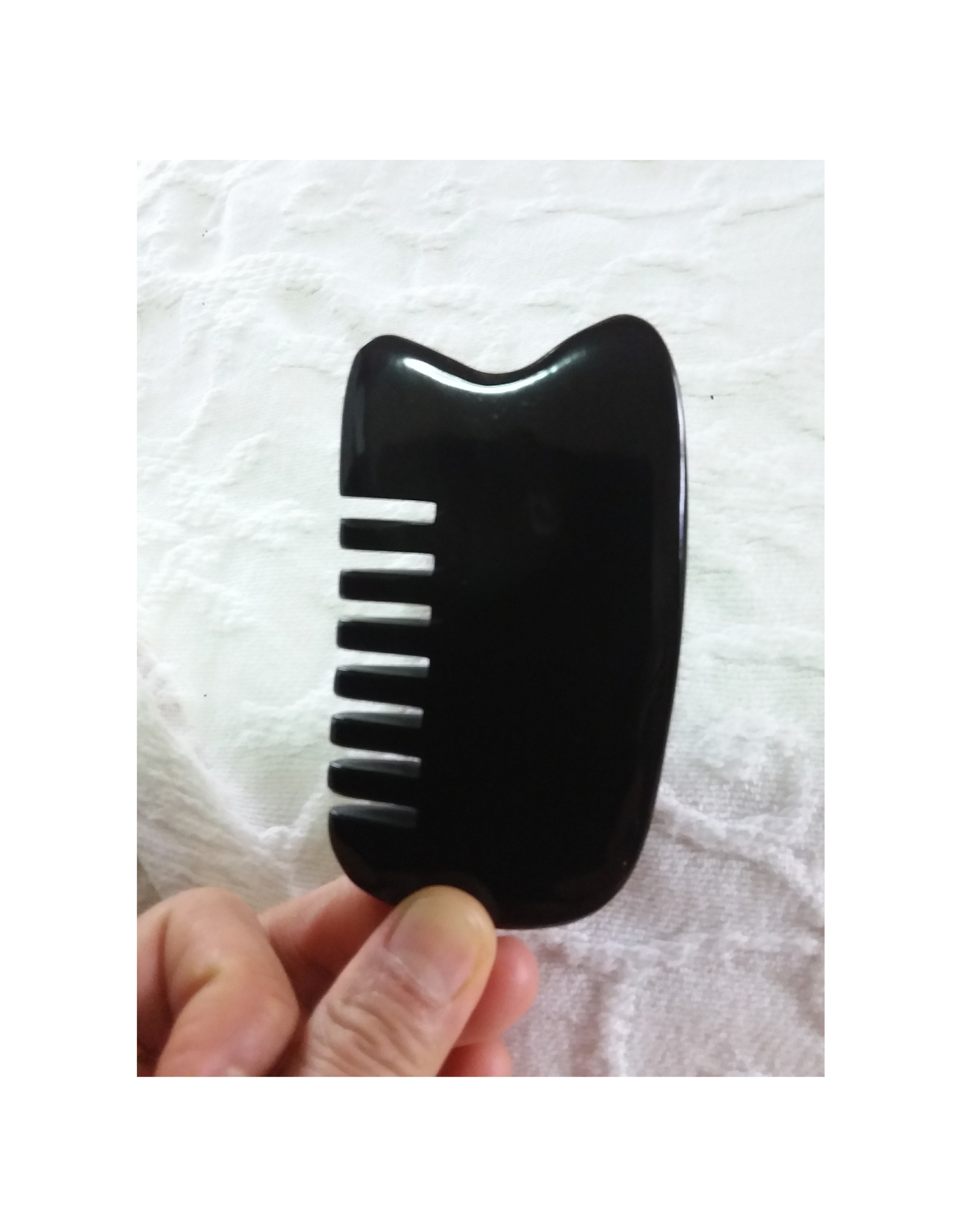 กัวซาเขาจามรี / เขาควาย (Yak / Buffalo Horn Scraping Gua Sha)