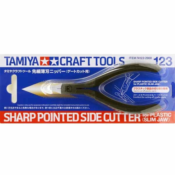 Tamiya 74123 Fine Point Thin Blade Nipper (for Gate Cut) คีมเทพ V.2 4950344741236 4950344079285 (Tool)