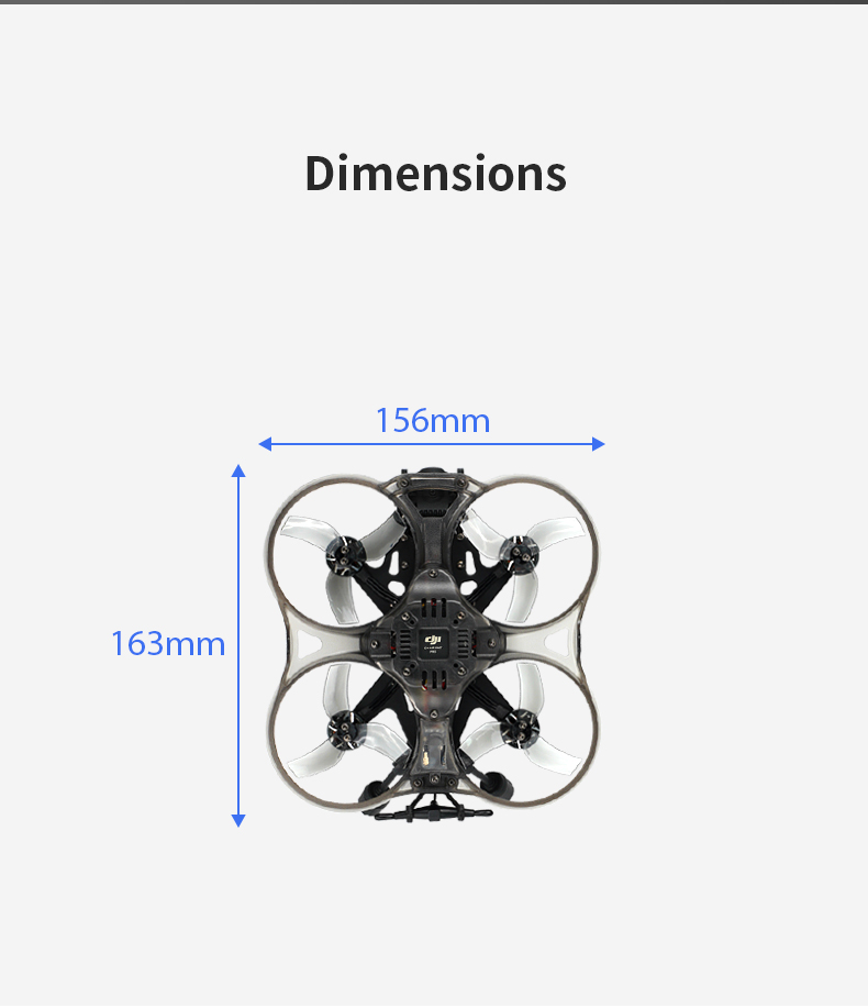 [D25-3] DeepSpace Stellar 25 2.5inch Drone HD O4 PRO Version FPV Drone Quadcopter with Aether 1404 Motor