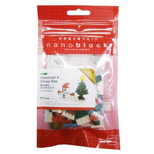 Kawada nanoblock NBC_064 Snowman 4972825143605 (นาโนบล็อค)